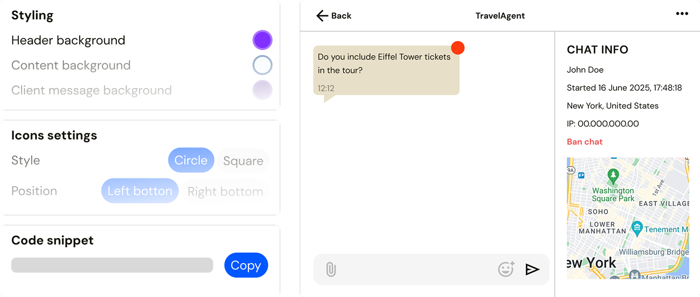 Preview image of the dashboard